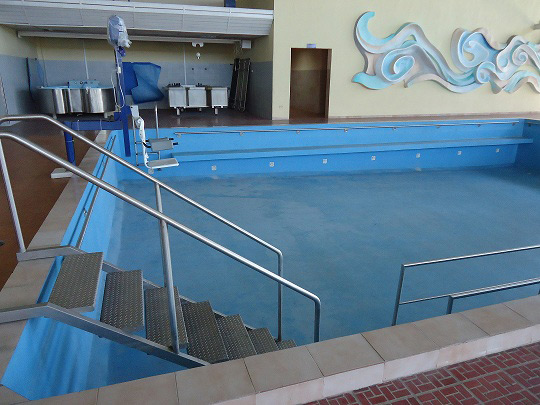 piso para salones de hidroterapia